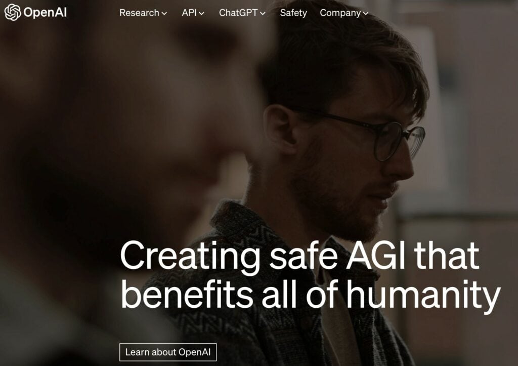 openai website