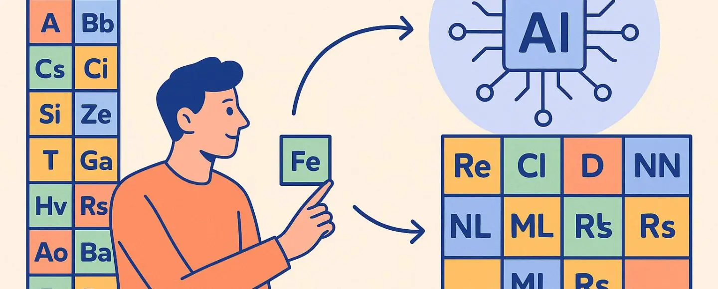 Exploring the Machine Learning Periodic Table